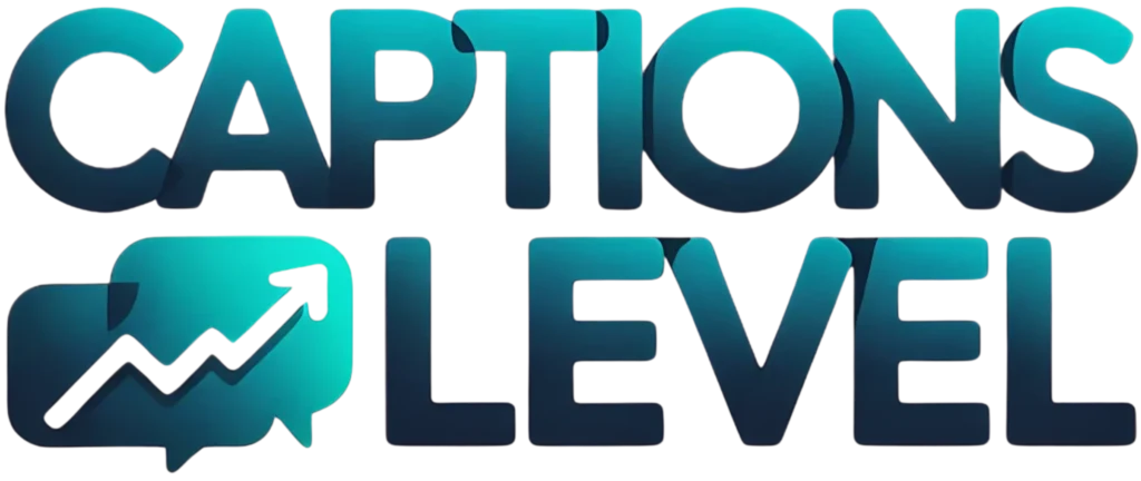 captions level logo
