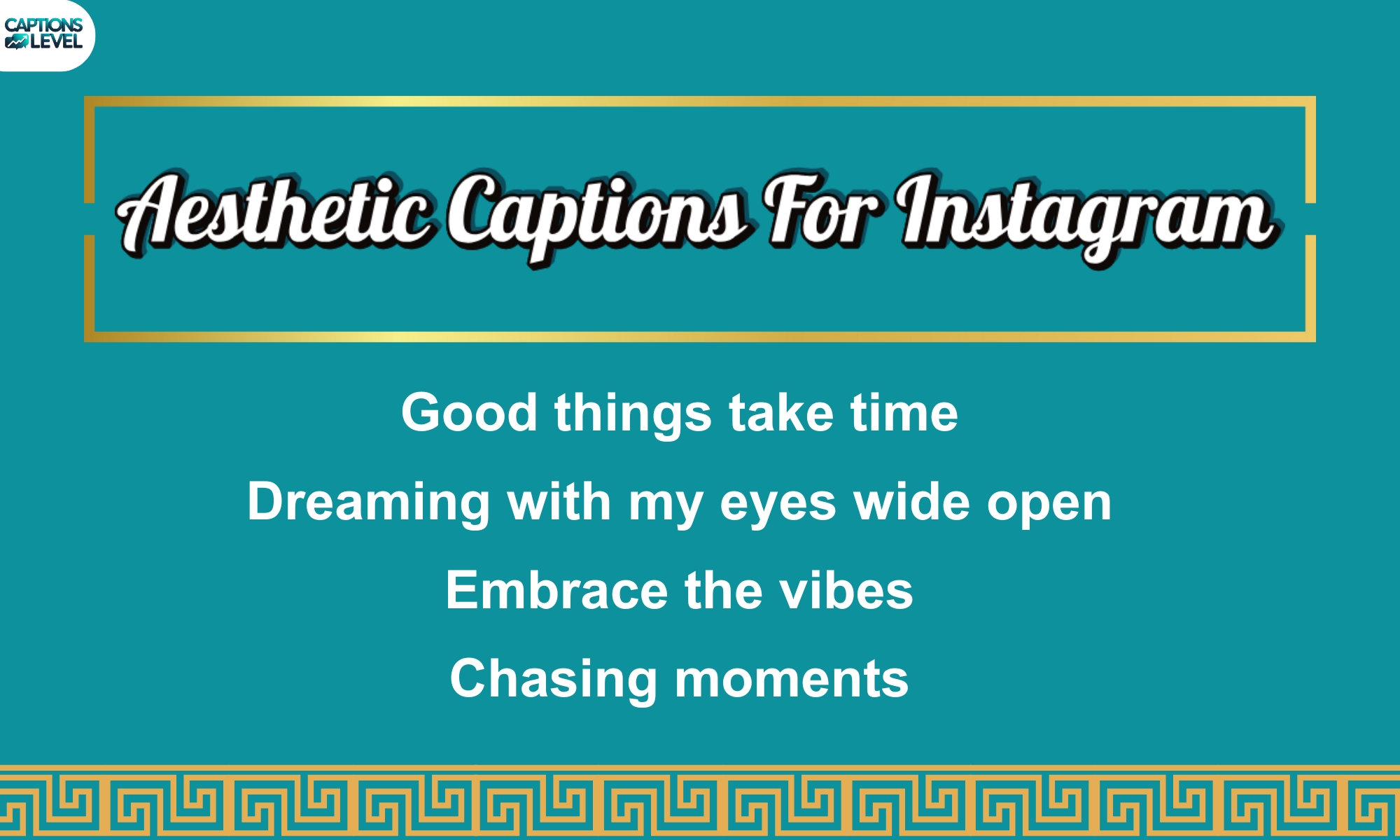 Aesthetic Captions For Instagram