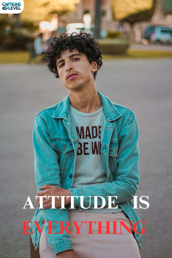 Bold & Savage Attitude Captions for Boys