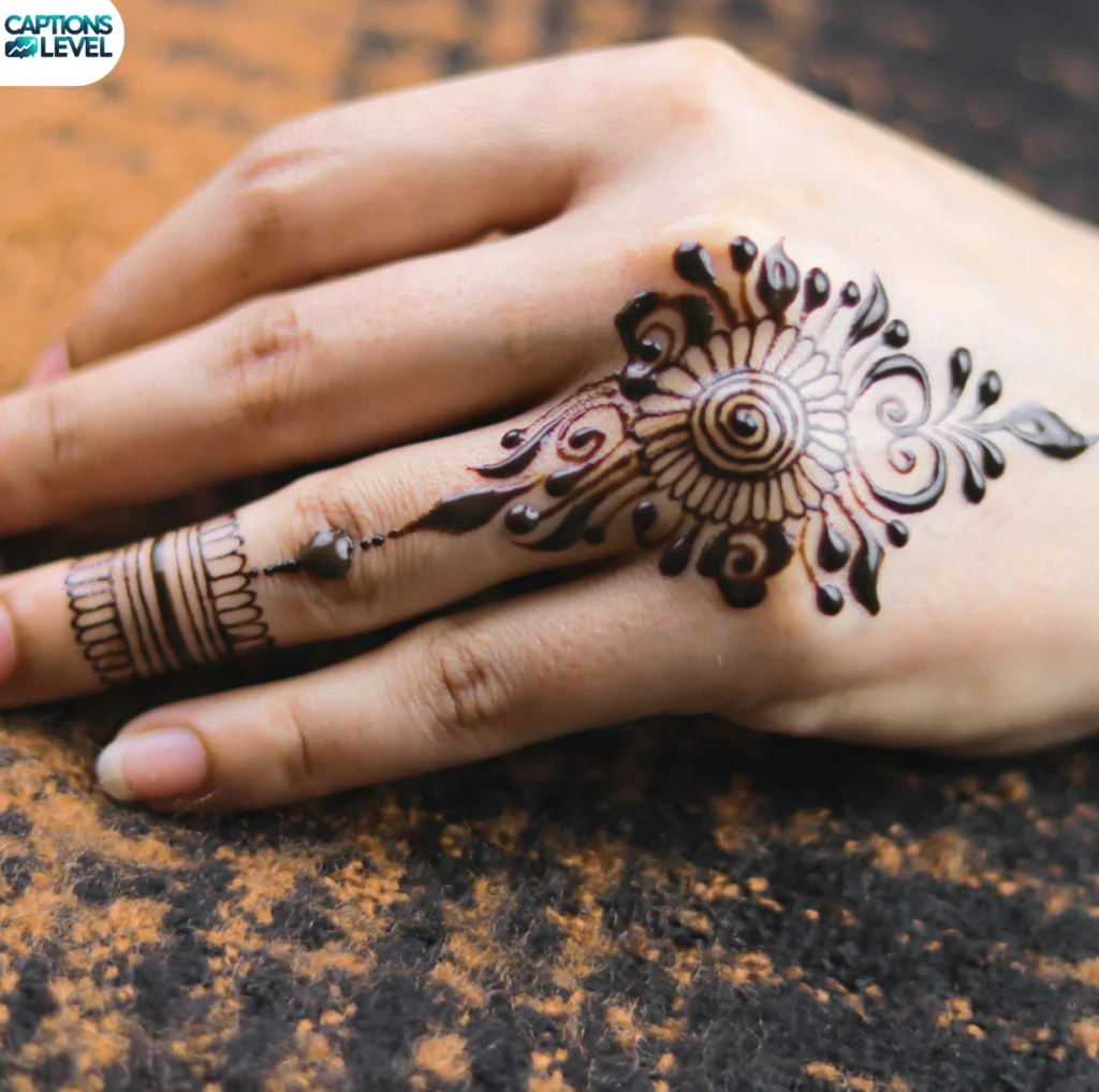 Cute Mehndi Captions for Bride’s Friends