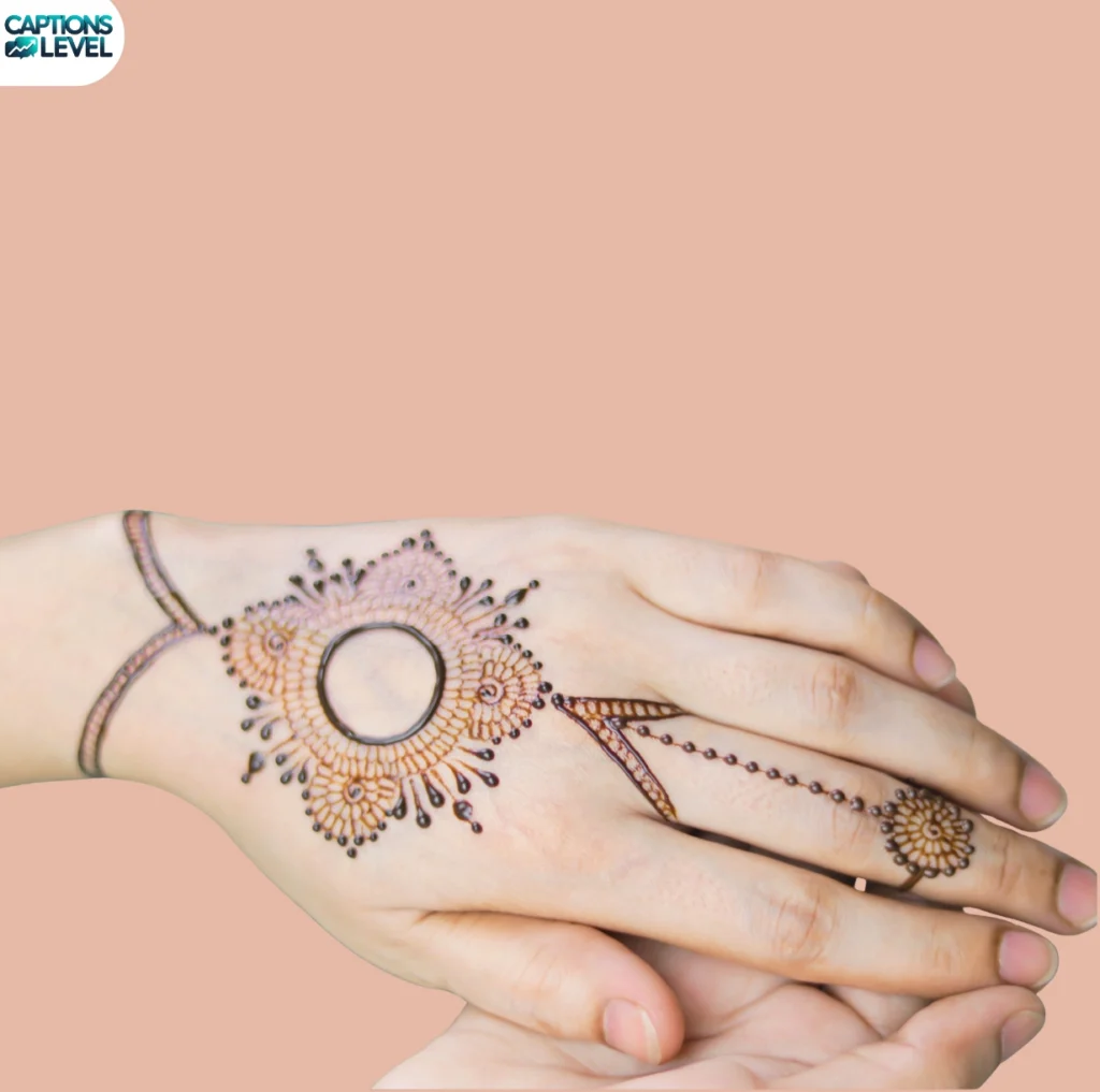 Emotional Mehndi Captions for Bride’s Sisters