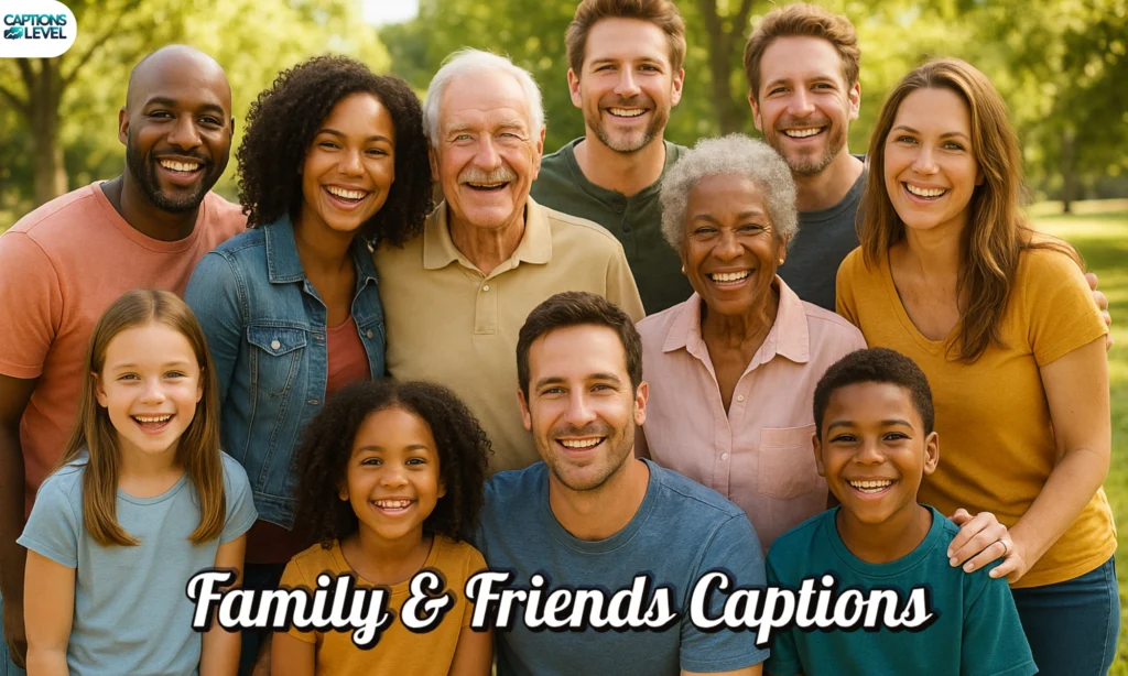 Family & Friends Captions