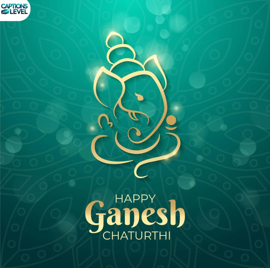 Ganesh Chaturthi Captions for Devotional Posts