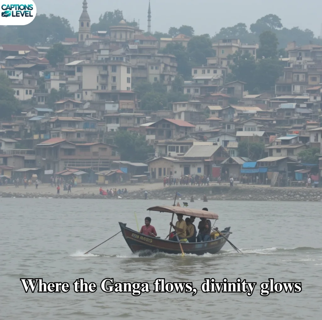 Ganga River Instagram Captions