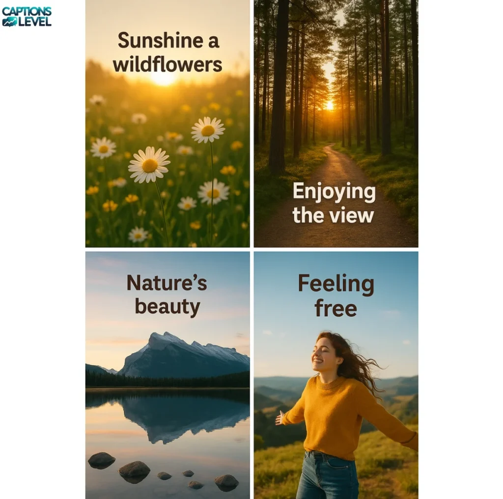 Happy Captions for Nature Moments