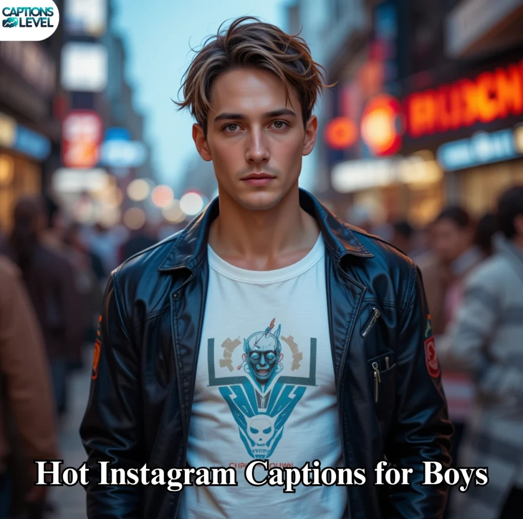 Hot Instagram Captions for Boys
