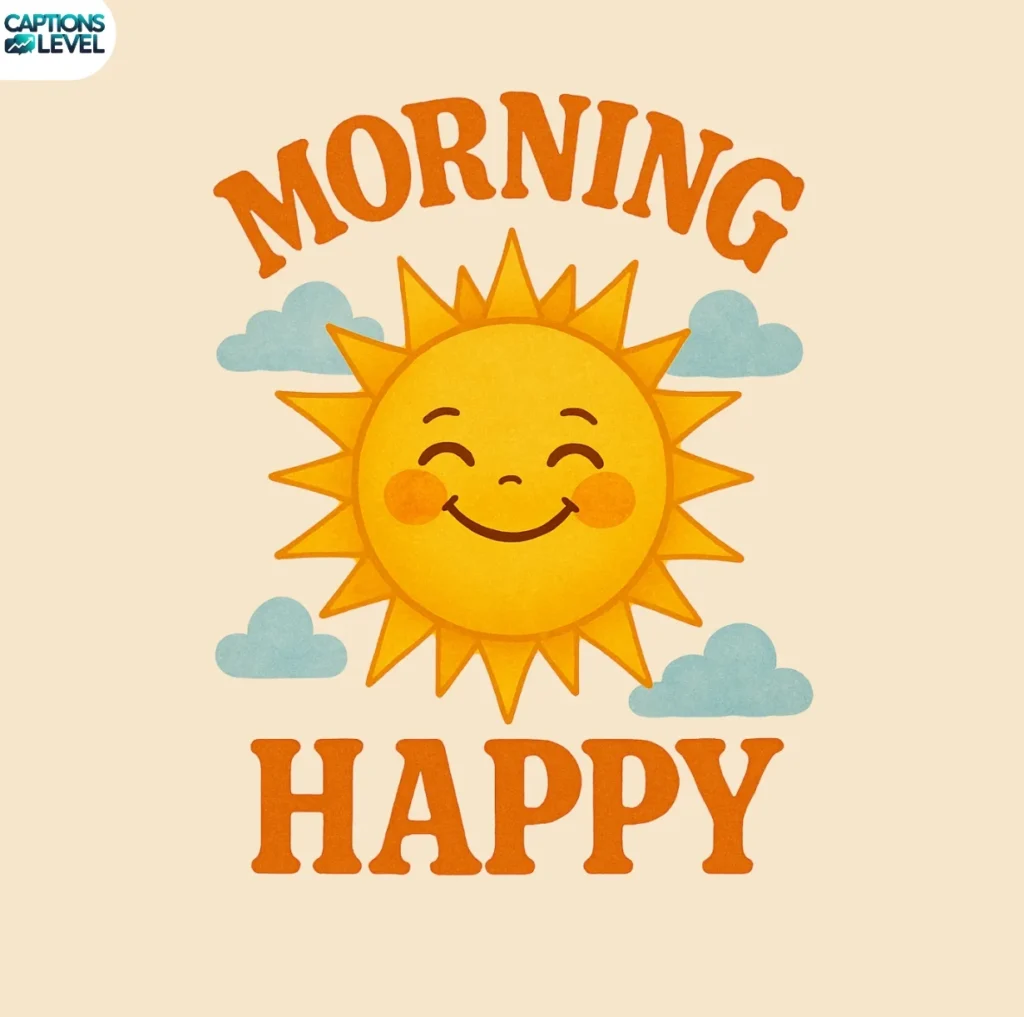 Morning Happy Captions