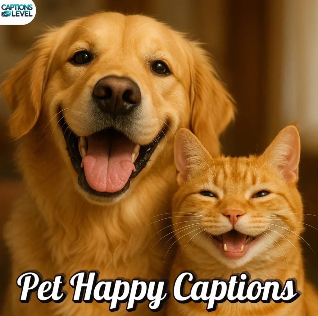 Pet Happy Captions