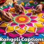 Rangoli Captions