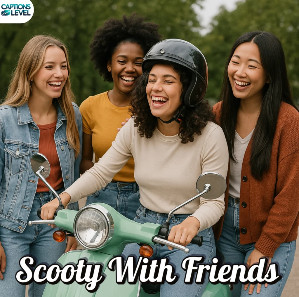 Scooty Captions For Instagram With Friends