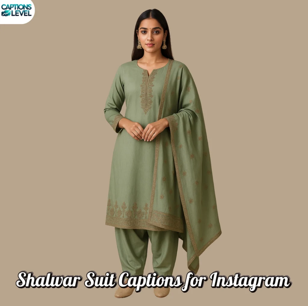 Shalwar Suit Captions for Instagram