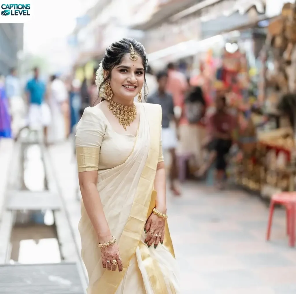 Short Caption for Saree in Hindi