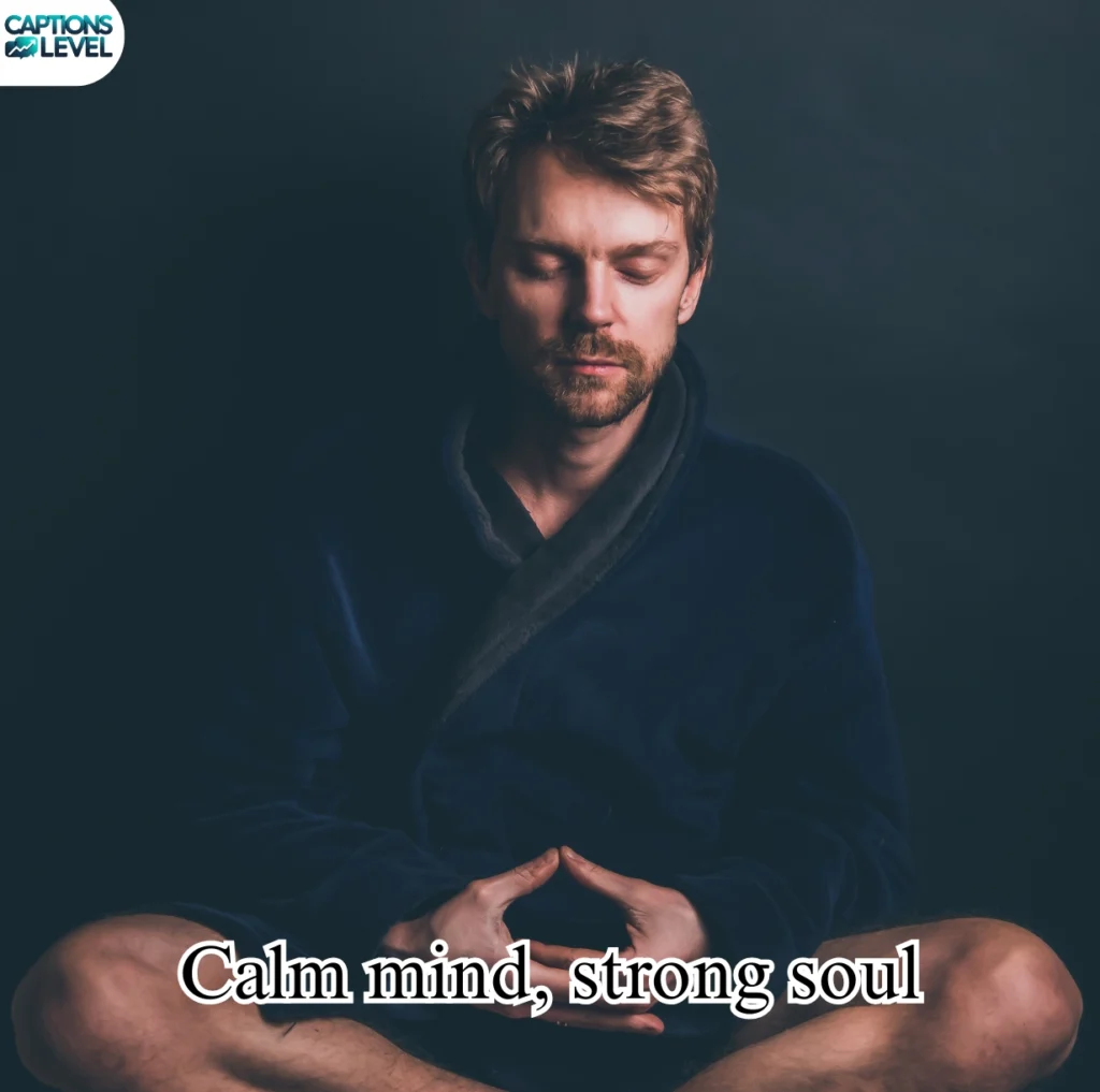 Sigma Male Captions for Mindfulness