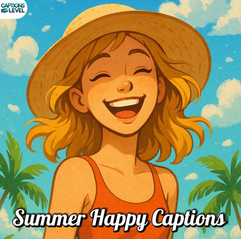 Summer Happy Captions