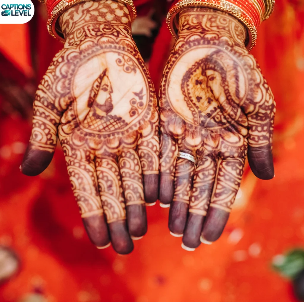 Traditional Mehndi Captions in Hindi