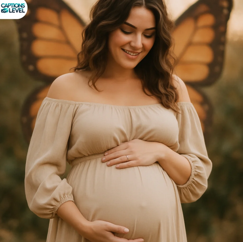 Embracing Change: Maternity Photoshoot Captions