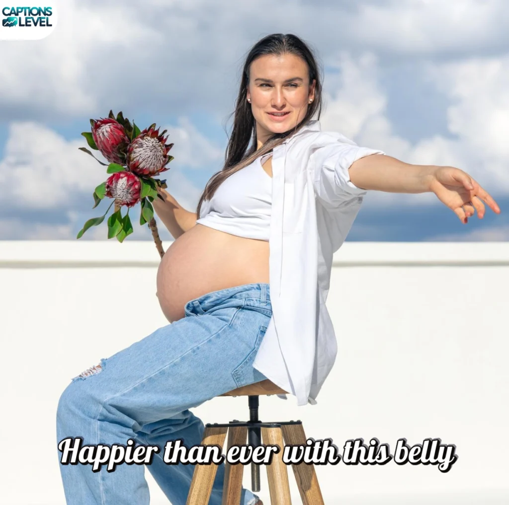 Happy Maternity Shoot Instagram Captions